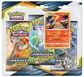 Unbroken Bonds 3 Pack Blister [Typhlosion]