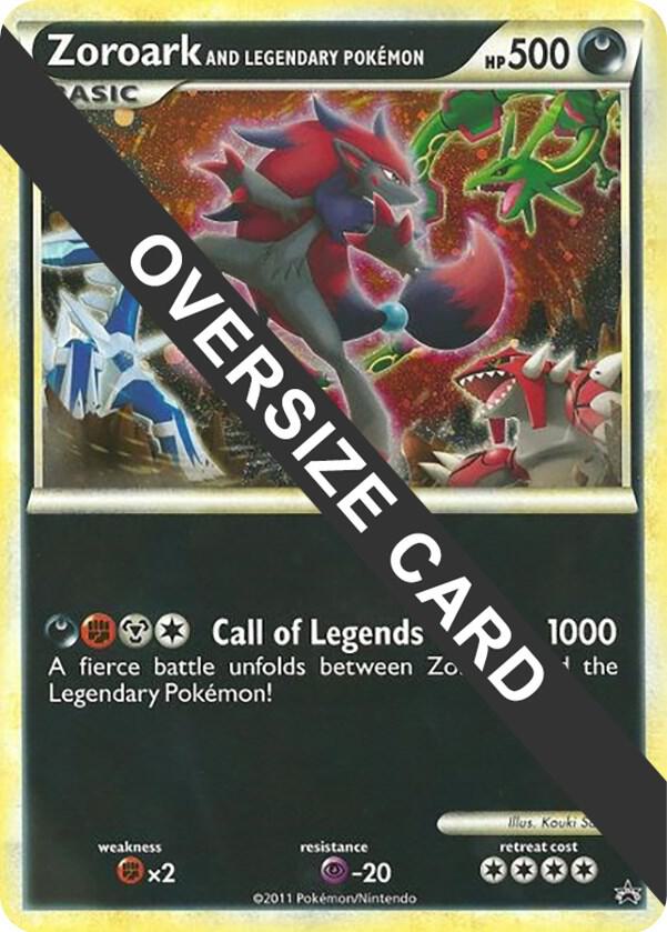 Zoroark and Legendary Pokemon (World of Illusions Promo)