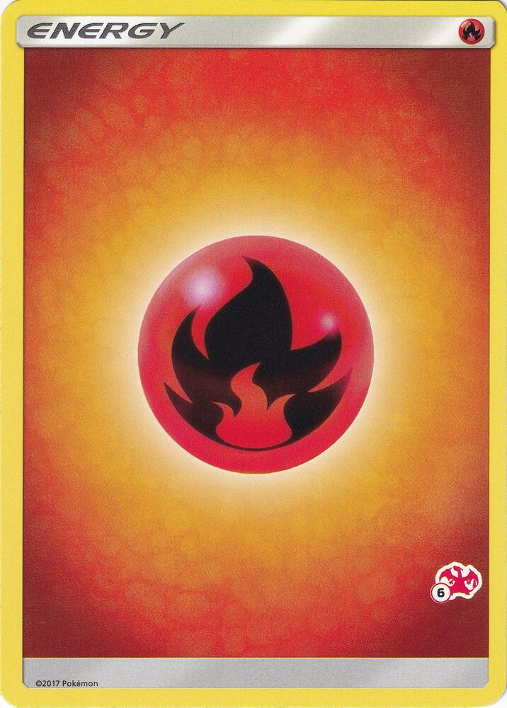 Fire Energy (#6 Charizard Stamped)