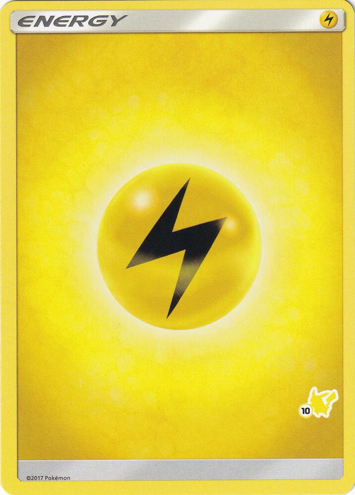 Lightning Energy (#10 Pikachu Stamped)