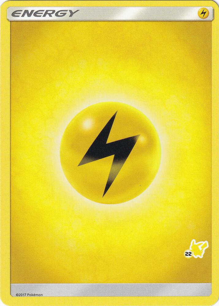 Lightning Energy (#22 Pikachu Stamped)