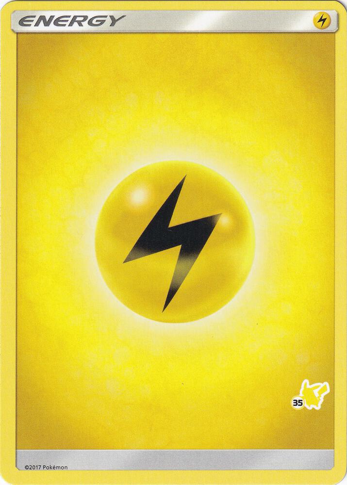 Lightning Energy (#35 Pikachu Stamped)