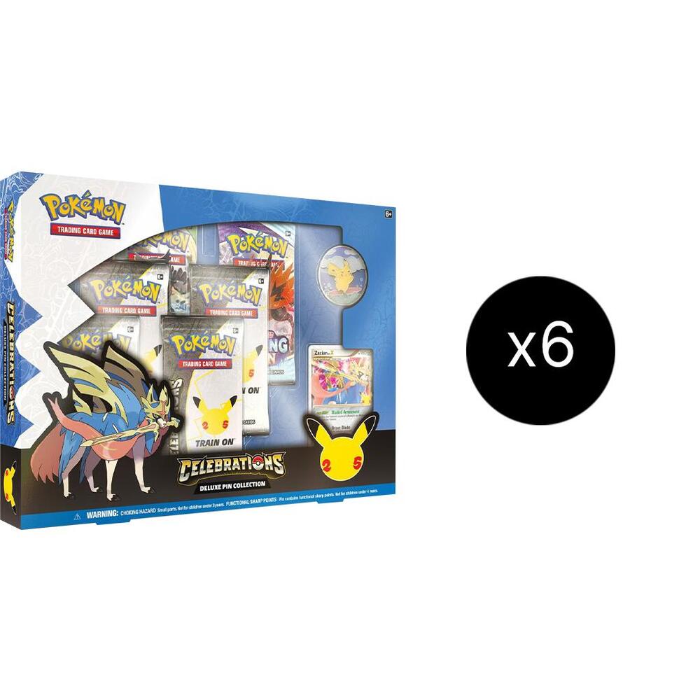 Celebrations Deluxe Pin Collection Case [Zacian LV. X]
