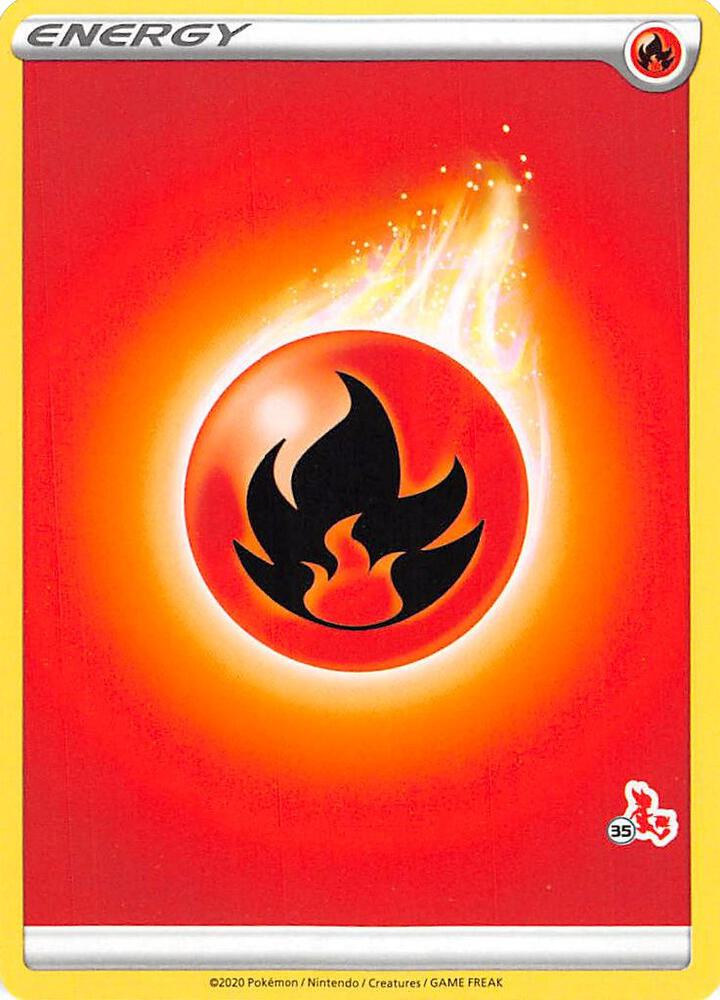Fire Energy (#35 Cinderace Stamped)