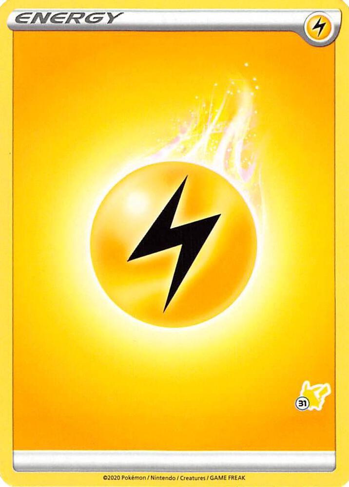 Lightning Energy (#31 Pikachu Stamped)