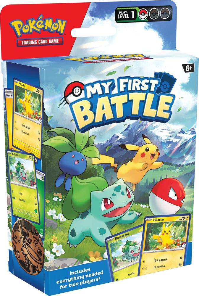 My First Battle [Pikachu & Bulbasaur]