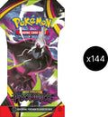 Pitch Black Sleeved Booster Case