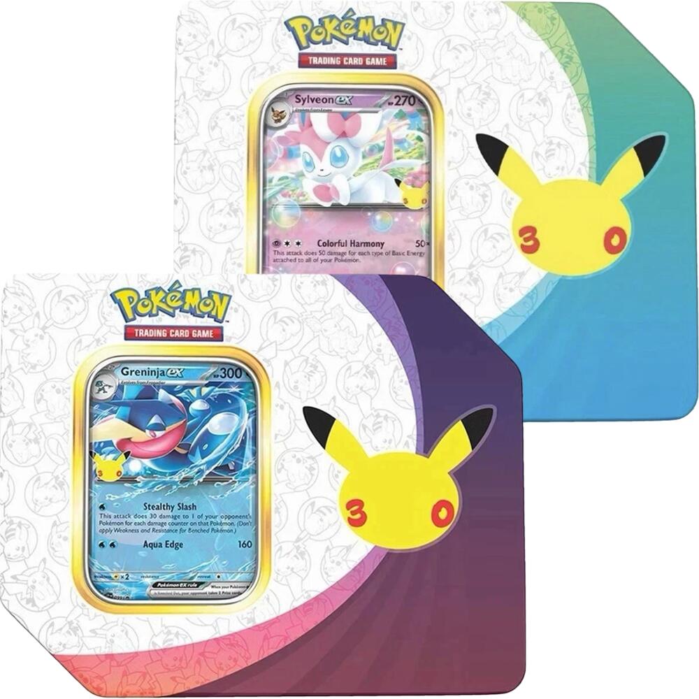 30th Celebration ex Tin [Set of 2] (Retail Version)