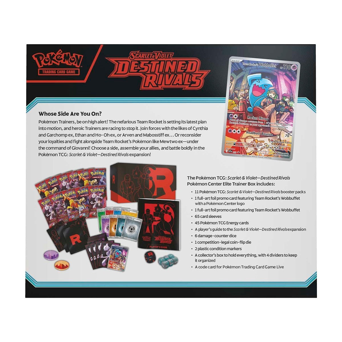 Scarlet & Violet - Destined Rivals Pokémon Center Elite Trainer Box