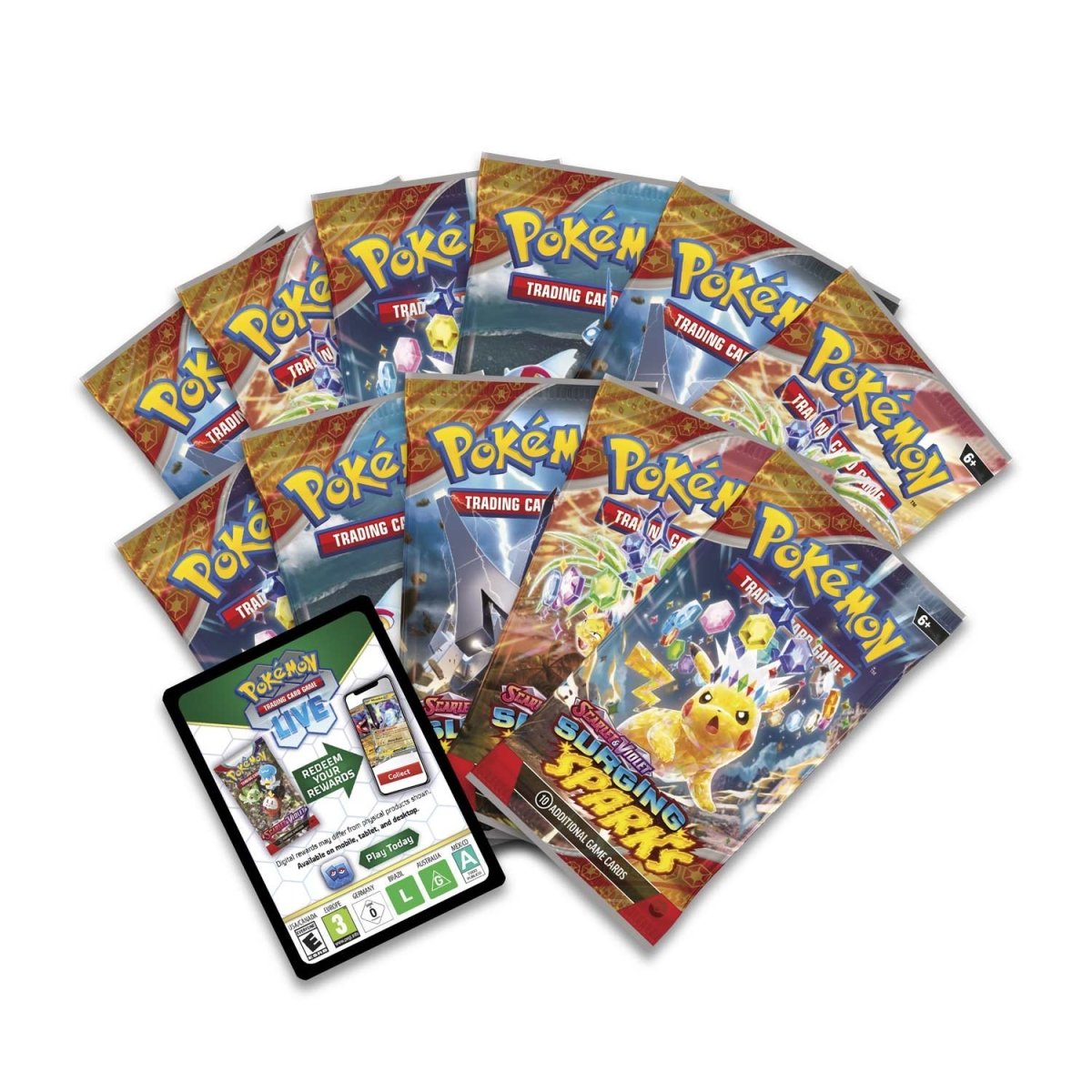 Scarlet & Violet - Surging Sparks Pokémon Center Elite Trainer Box