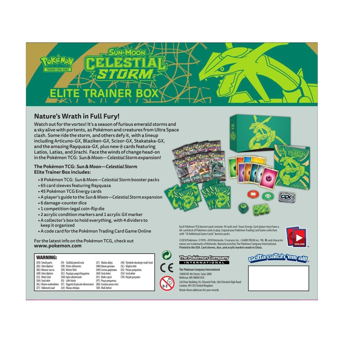Sun & Moon - Celestial Storm Elite Trainer Box