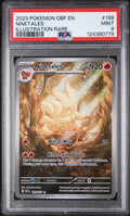 PSA 9 2023 POKEMON OBF EN-OBSIDIAN FLAMES #199 NINETALES ILLUSTRATION RARE