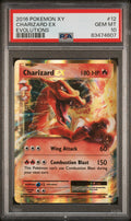 PSA 10 2016 POKEMON XY EVOLUTIONS #12 CHARIZARD EX EVOLUTIONS