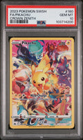 PSA 10 2023 POKEMON SWORD AND SHIELD CROWN ZENITH #160 FA/PIKACHU CROWN ZENITH