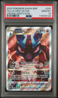 PSA 10 2023 POKEMON SWSH BLACK STAR PROMO #291 FA/LUCARIO VSTAR CROWN ZENITH ETB