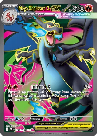 Mega Charizard X ex 109/094
