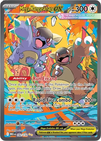 Mega Kangaskhan ex 182/132