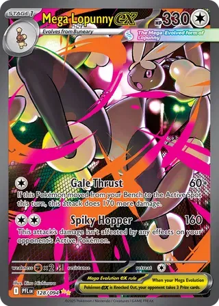 Mega Lopunny ex 128/094