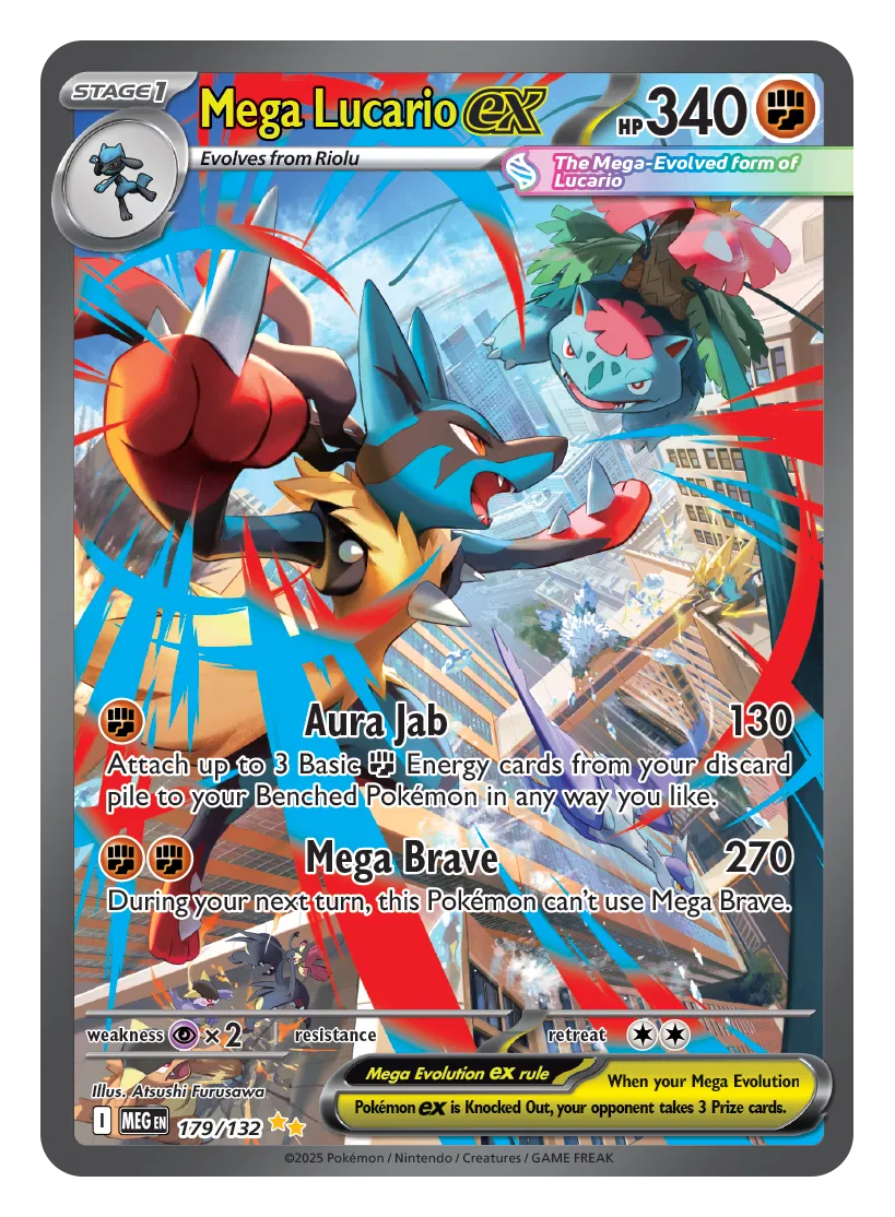 Mega Lucario ex 179/132