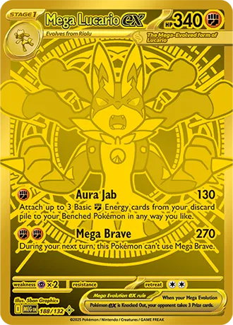 Mega Lucario ex 188/132